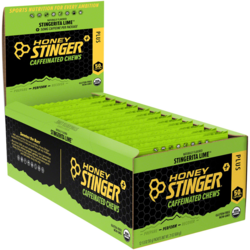 Honey Stinger Caffeinated Energy Chews - Stingerita Lime
