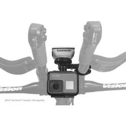 XLAB C-Fast Versadjust Computer Mount - GoPro Combo - Garmin / Wahoo